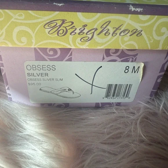 Brighton Silver Sandals Elegant Design - Picture 4 of 8